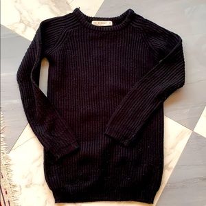 Zara black knitwear